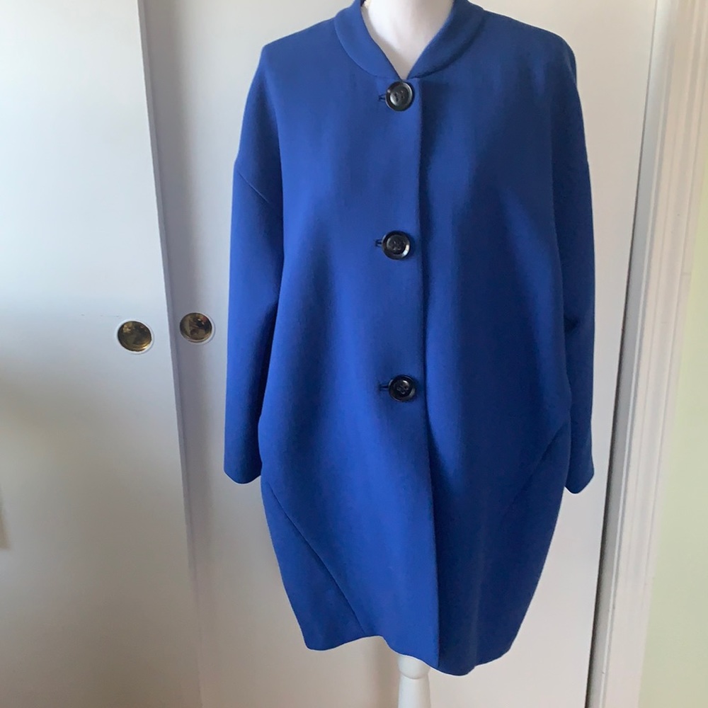 Lafayette 148 New York Wool Coat L